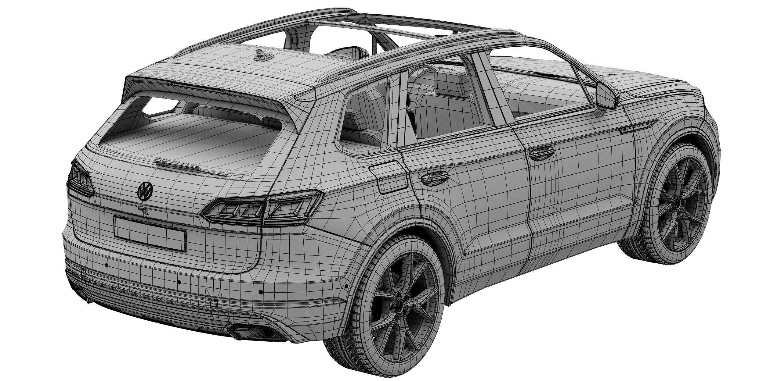 Volkswagen Touareg R 2021 3D model_17