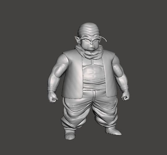 Moori 3D Model dragon ball character 3D print model