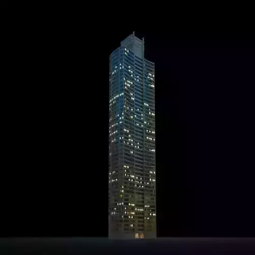 Nighttime Skyscraper Tower