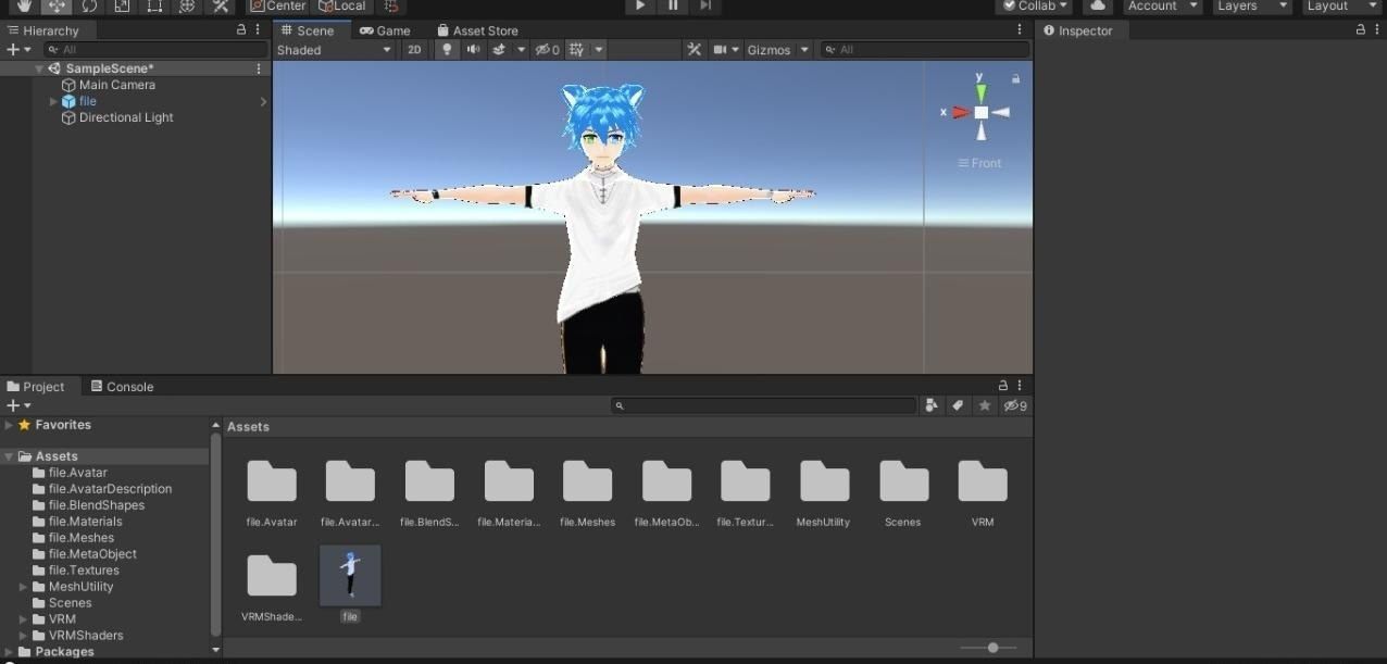 3D male avatar original character for gaming and for vrchat    3D model_15