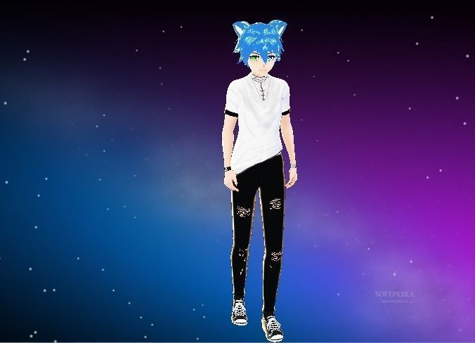 3D male avatar original character for gaming and for vrchat    3D model_6