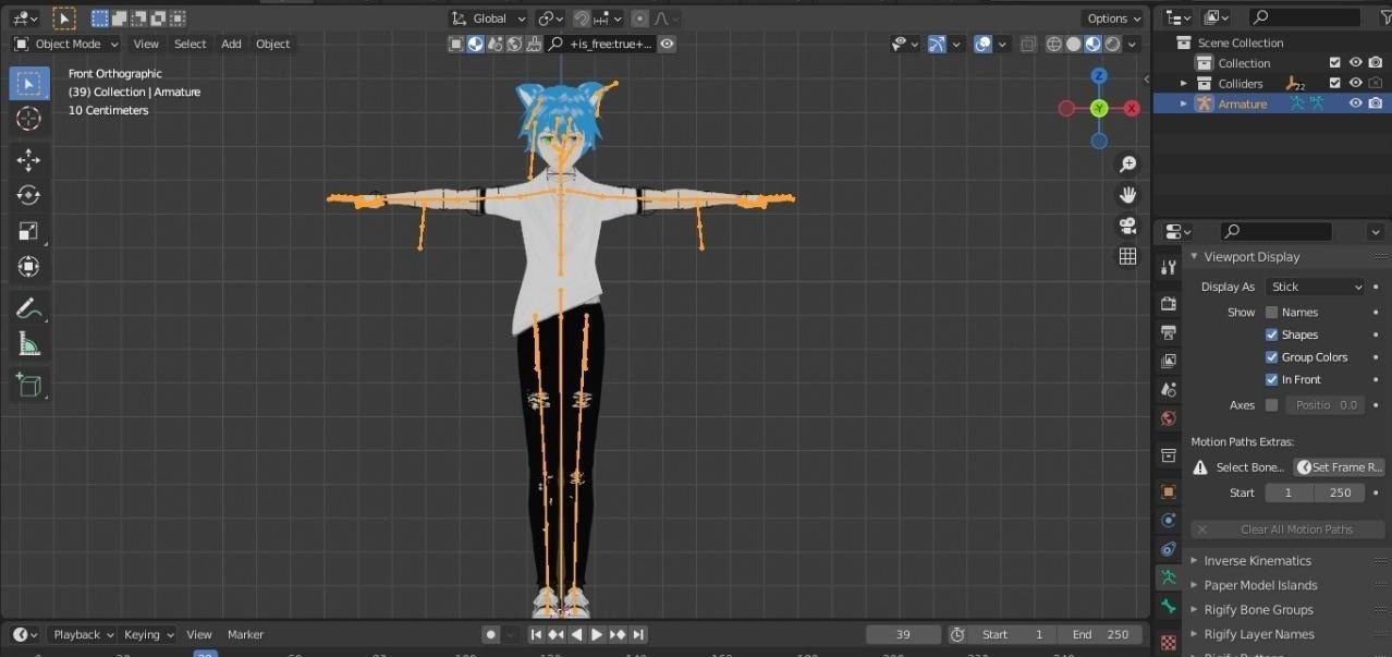 3D male avatar original character for gaming and for vrchat    3D model_16