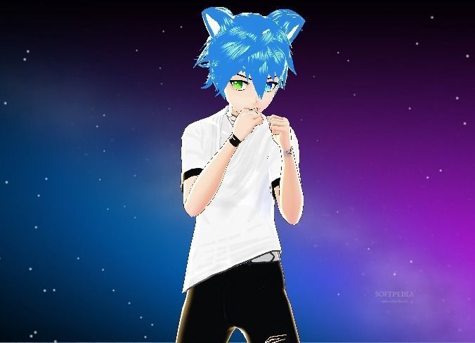 3D male avatar original character for gaming and for vrchat    3D model_3