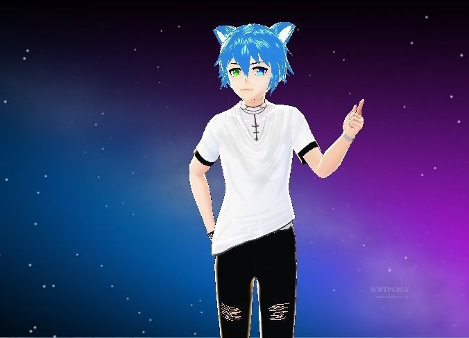 3D male avatar original character for gaming and for vrchat    3D model_13