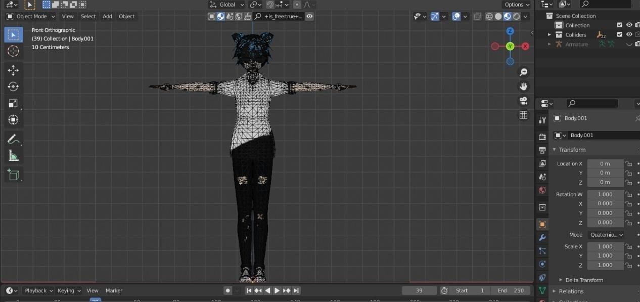 3D male avatar original character for gaming and for vrchat    3D model_18