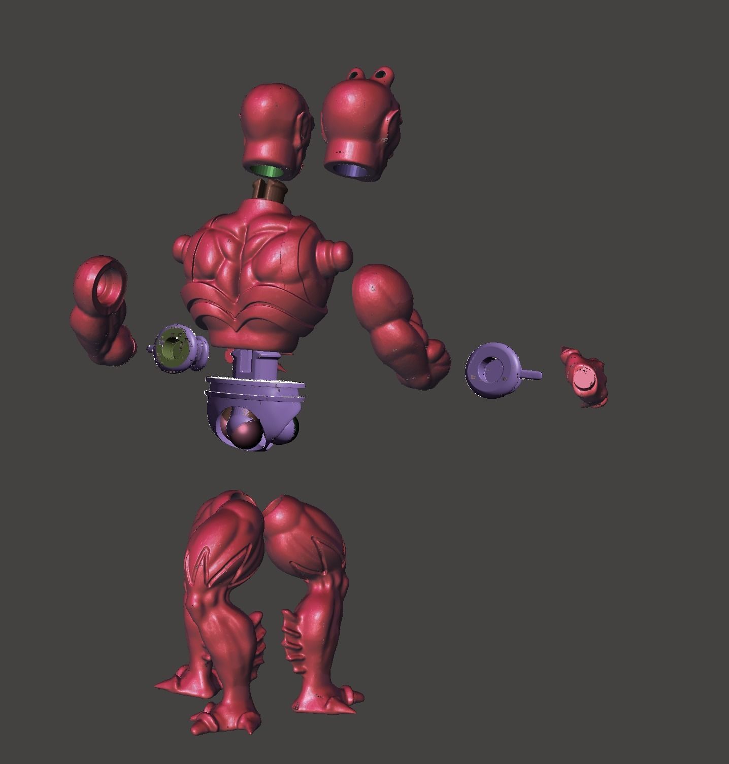 MOD-U-LOK MOTU 3D print model_5