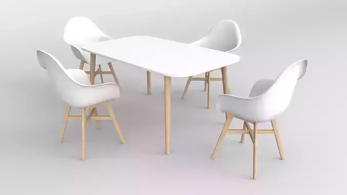 Table with chairs