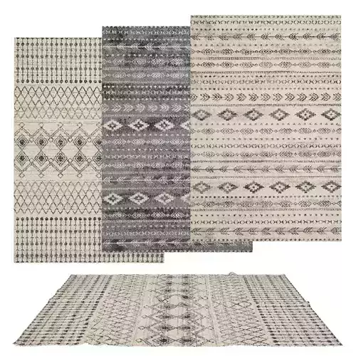 Rugs No 264 Low-poly 3D model