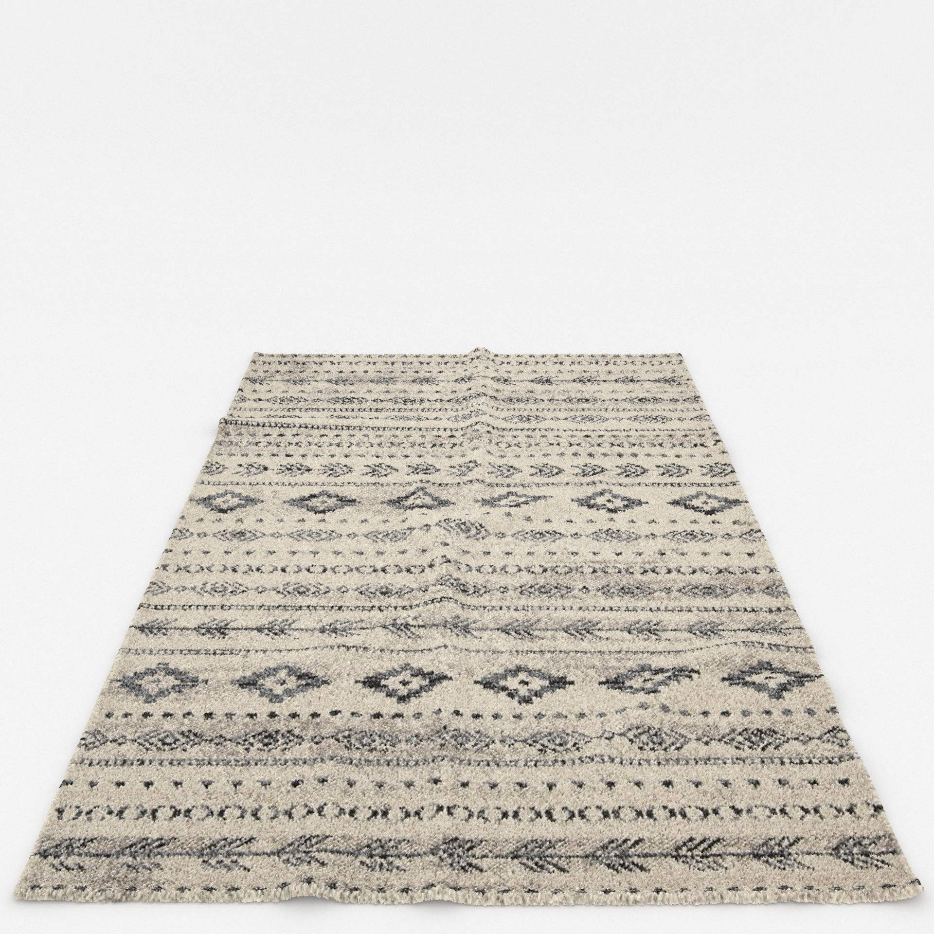 Rugs No 264 Low-poly 3D model_4