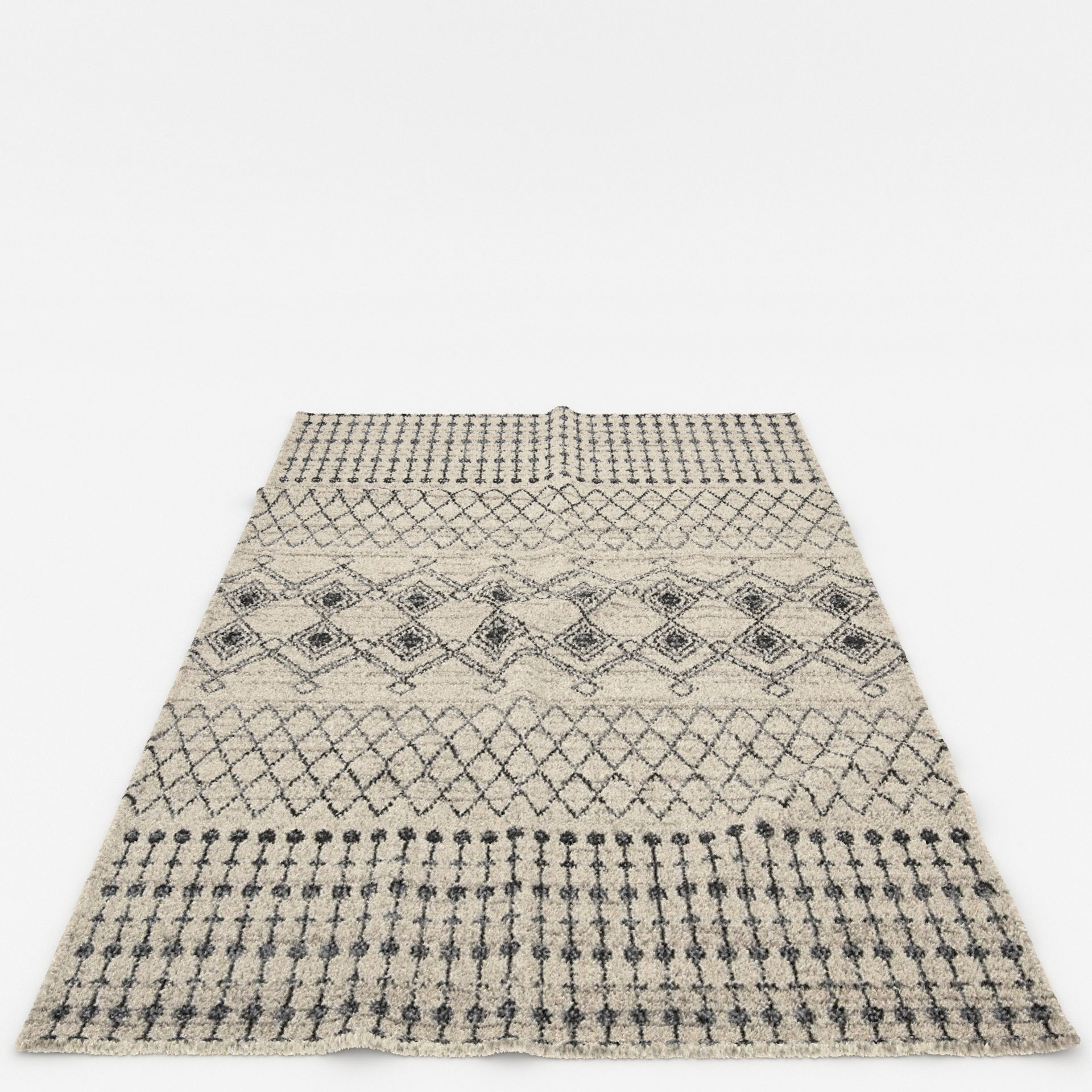 Rugs No 264 Low-poly 3D model_6