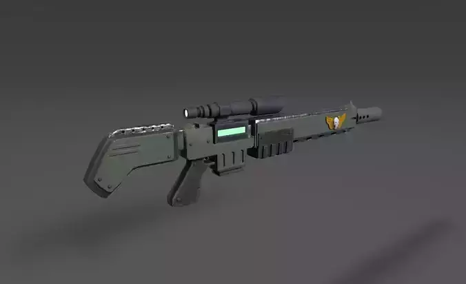 Lasergun halo rifle