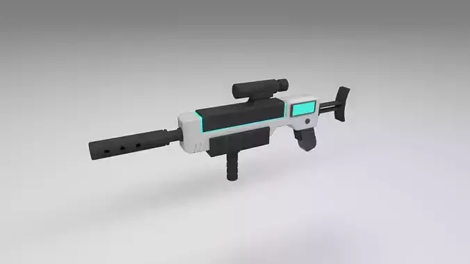 Stylized plasma gun