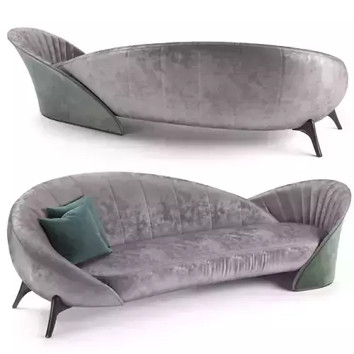 Presence Sofa By Visionnaire 3D model