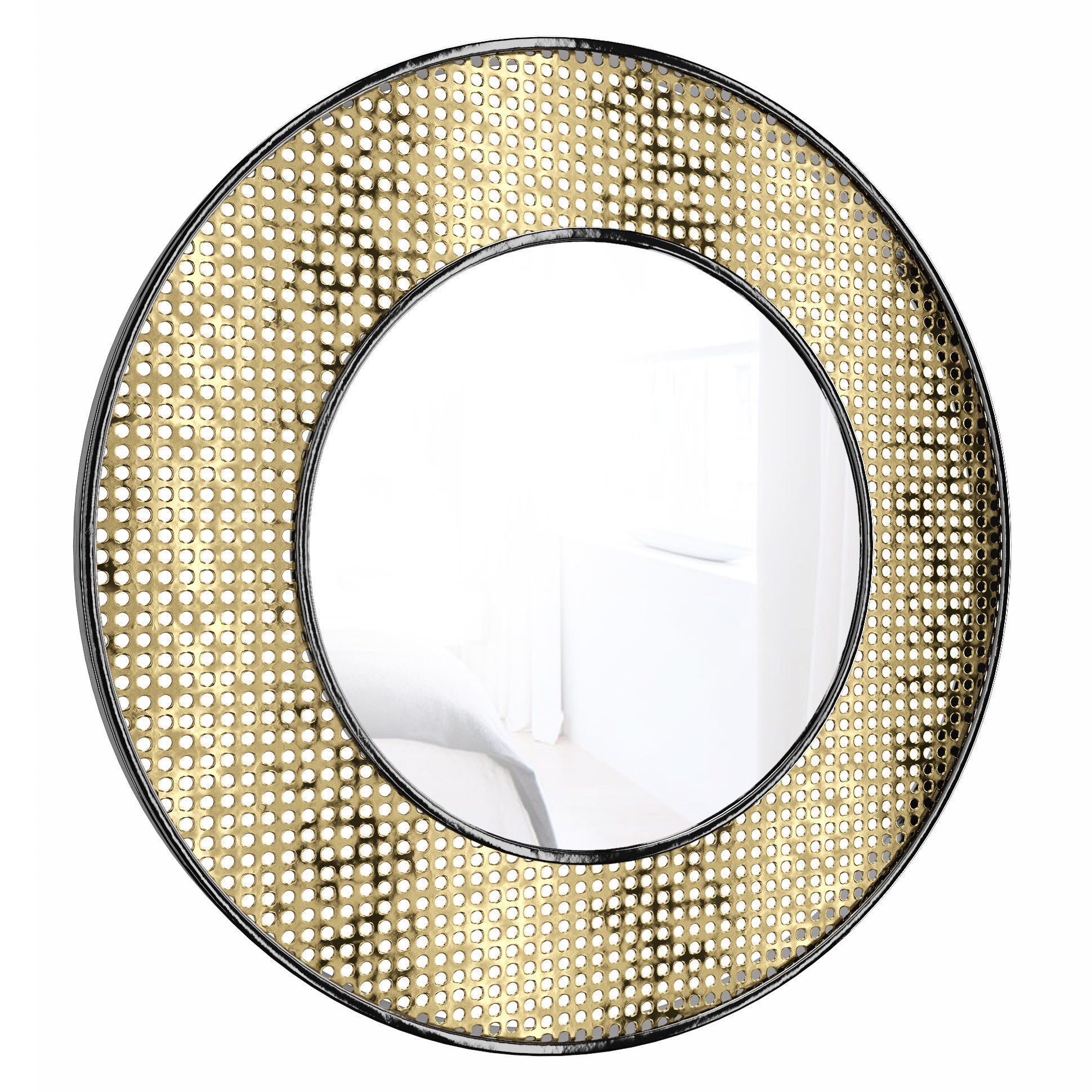 Lilath Eclectic Venetian Accent Mirror 3D model_1