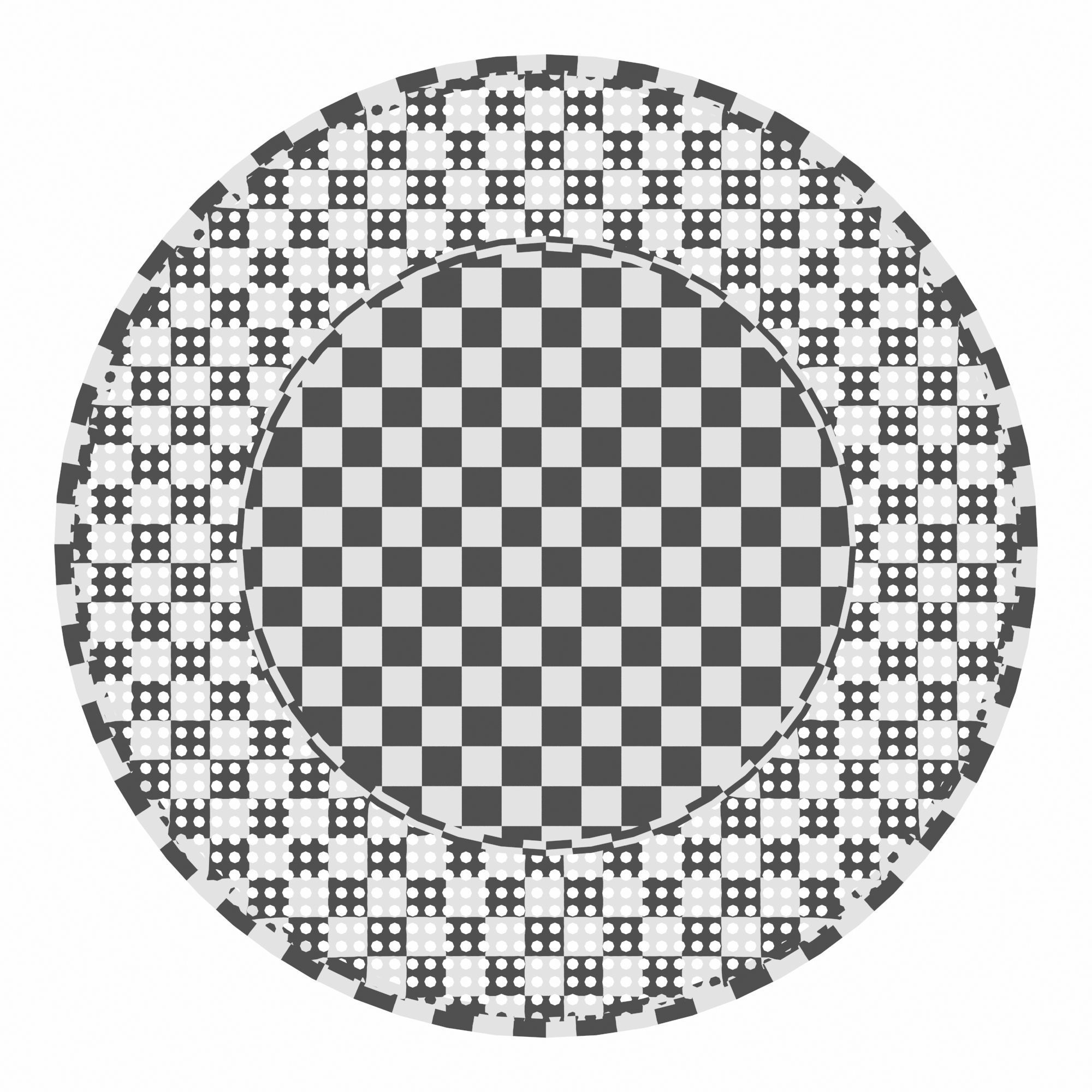 Lilath Eclectic Venetian Accent Mirror 3D model_3