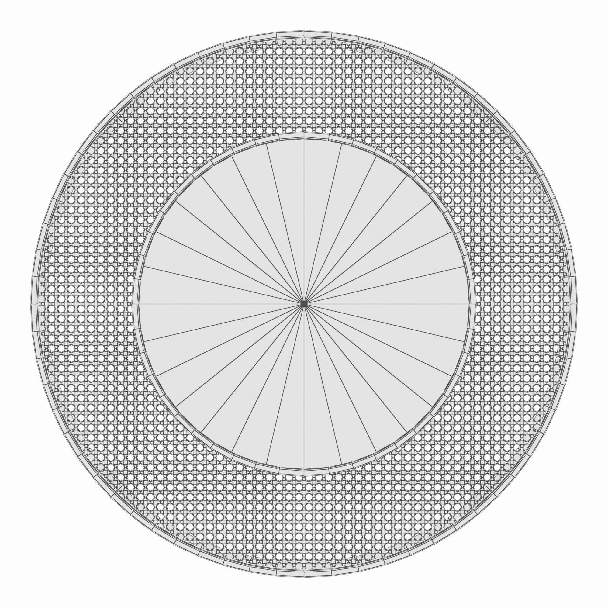 Lilath Eclectic Venetian Accent Mirror 3D model_2