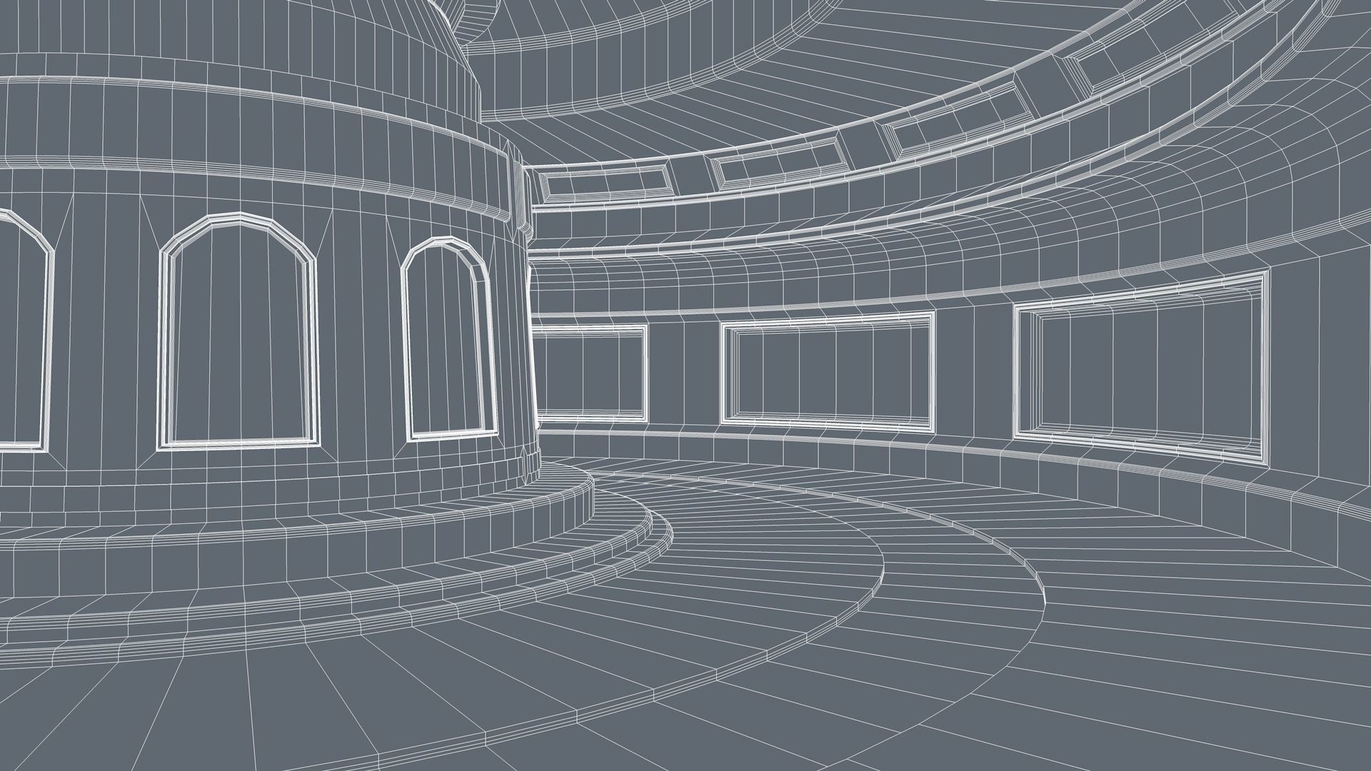 Sci Fi Room 3D model_7