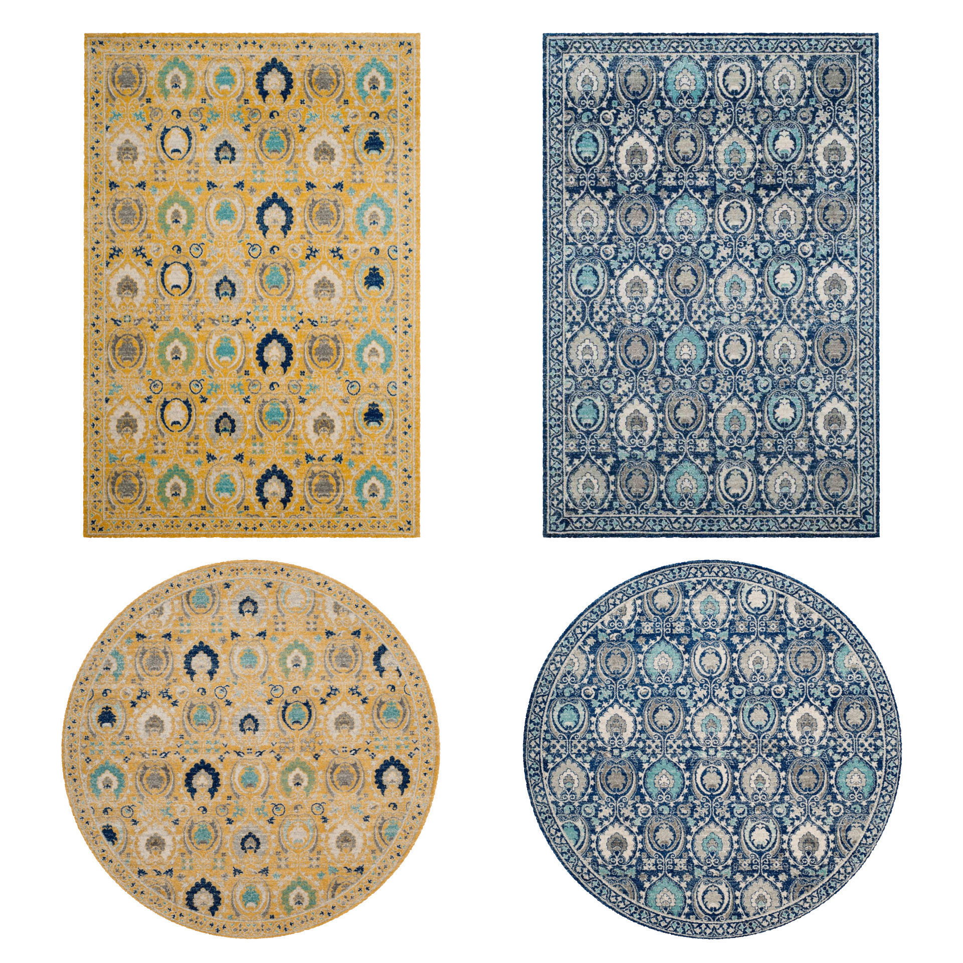 16 in 1 Rug Collection No 10 Low-poly 3D model_15