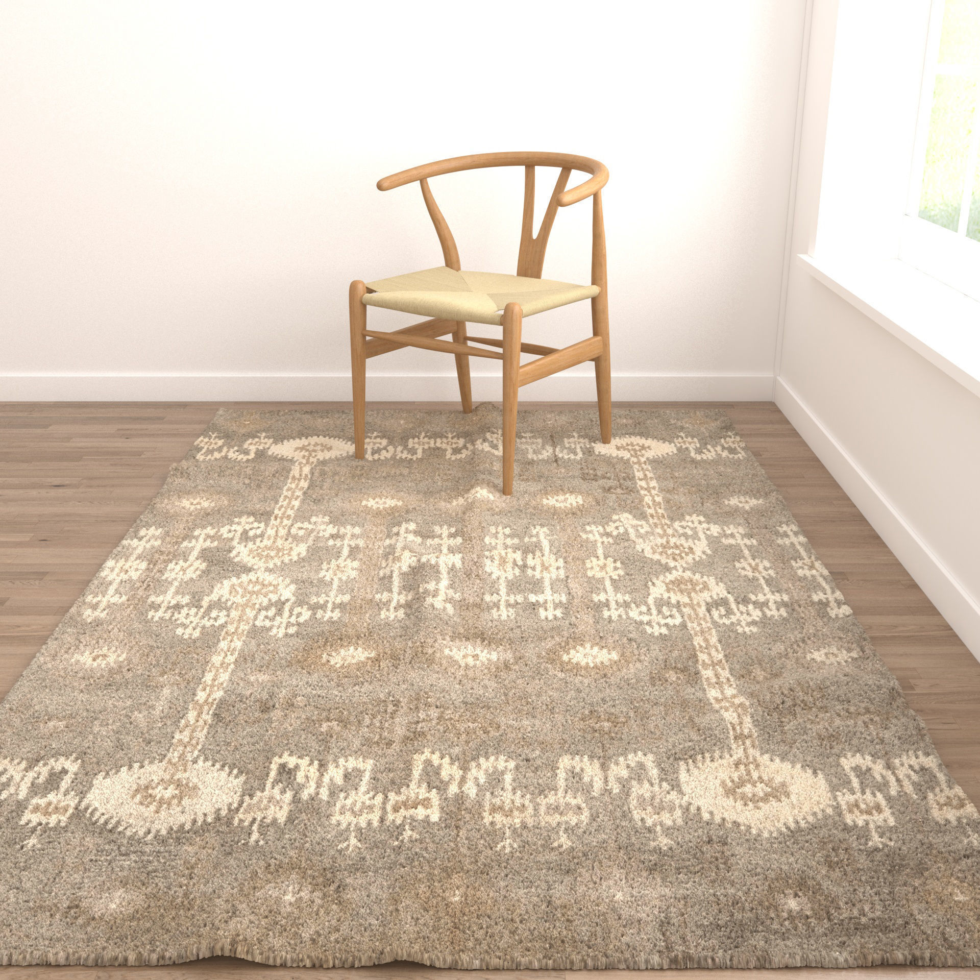 16 in 1 Rug Collection No 10 Low-poly 3D model_24