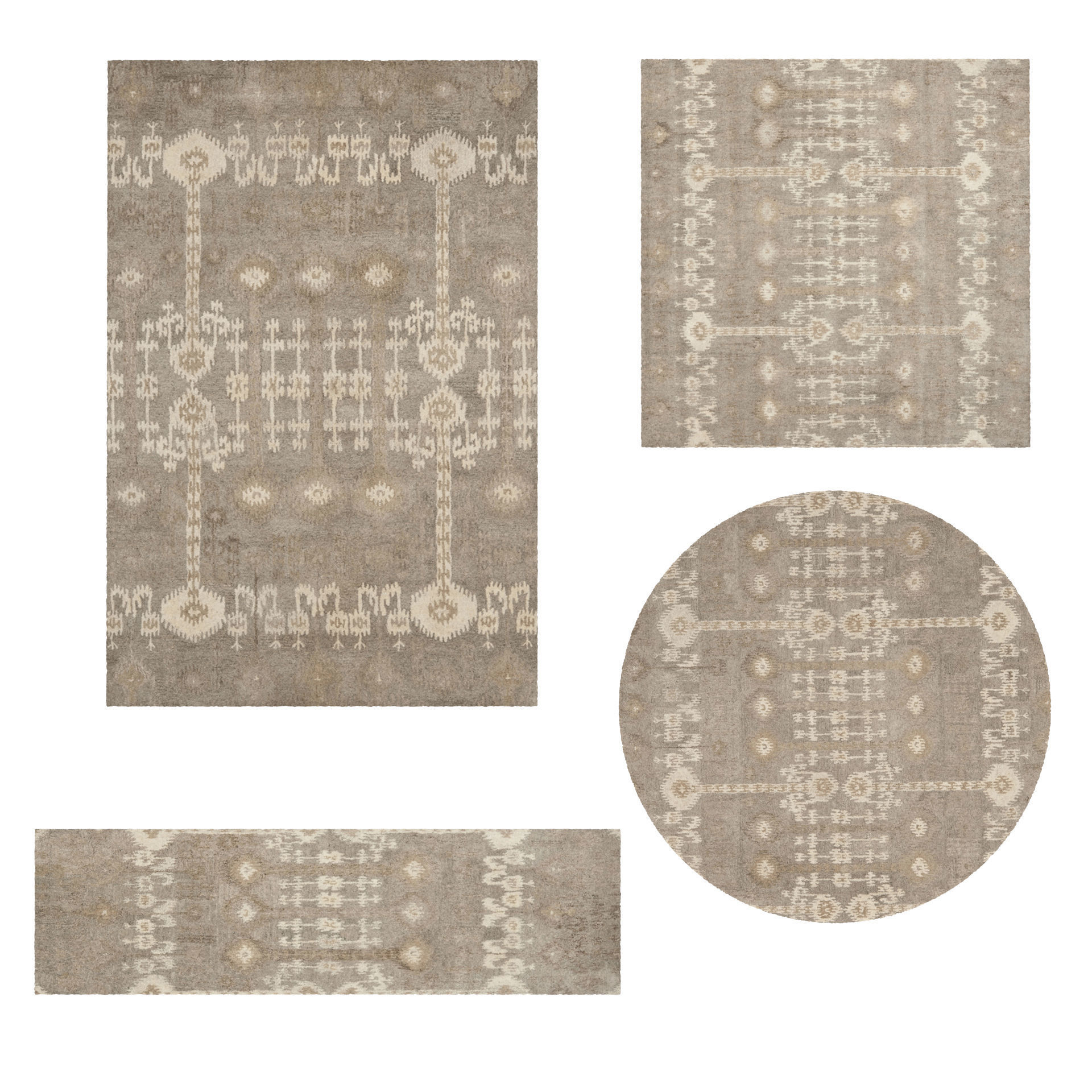 16 in 1 Rug Collection No 10 Low-poly 3D model_23