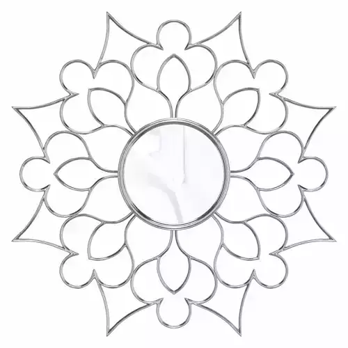 Malick Frameless Accent Mirror