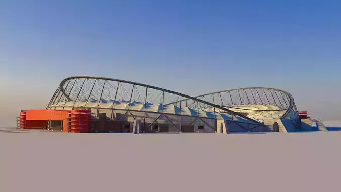 Khalifa International Stadium in Doha Qatar