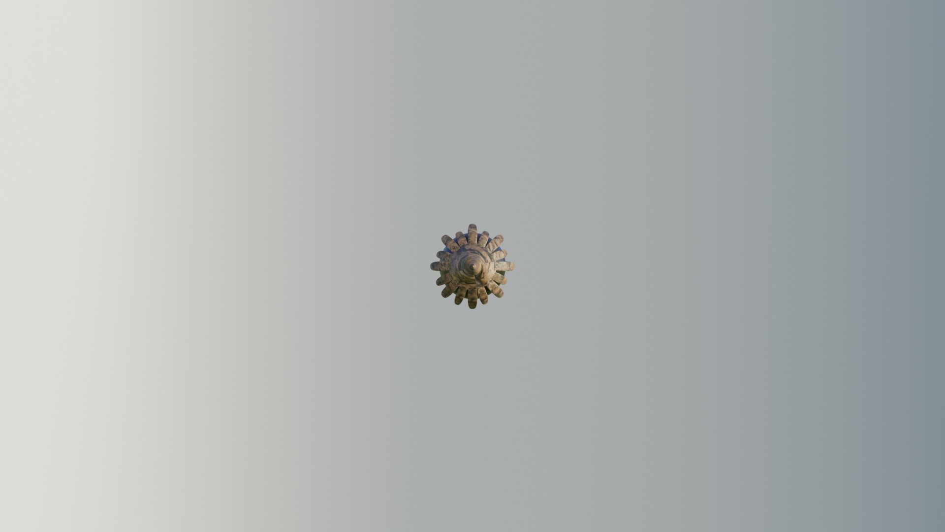 Magical staff  3D model_3