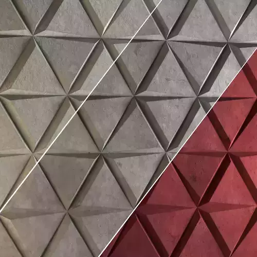 Concrete Wall Panels - 3d Tiles-PBR Material-E01