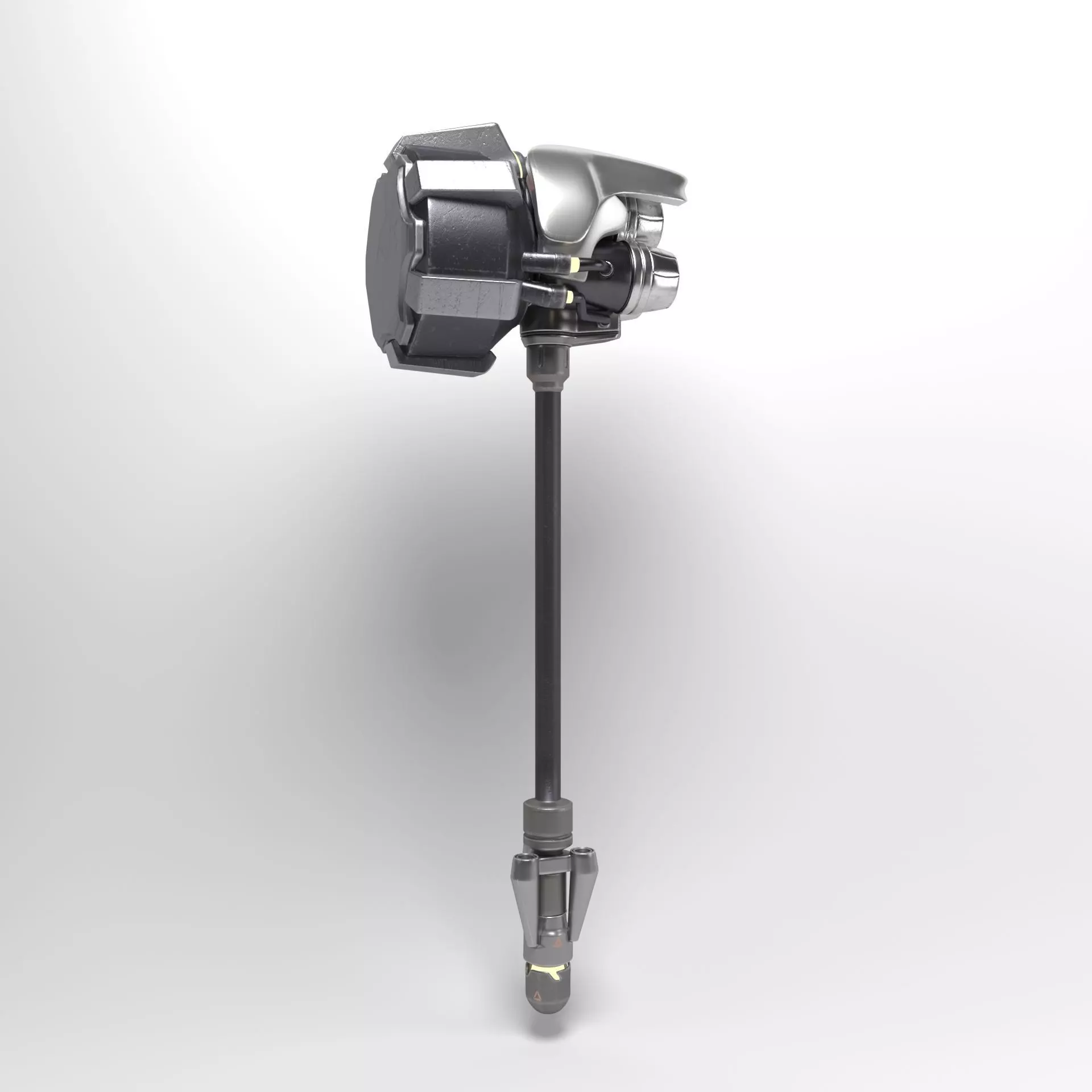 Reinhardt Hammer from Overwatch 3D model_0