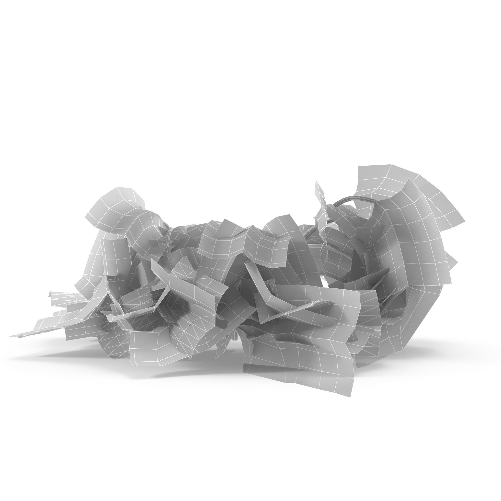 Withered potato tuber 2 3D model_8