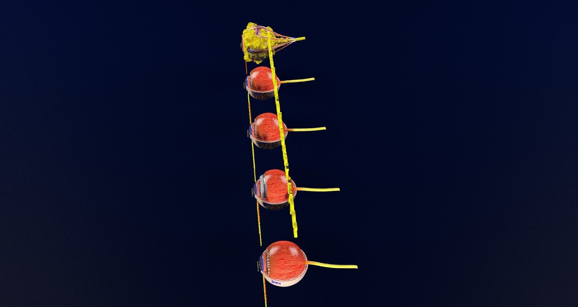 Retinal detachment types eye 3D model_85