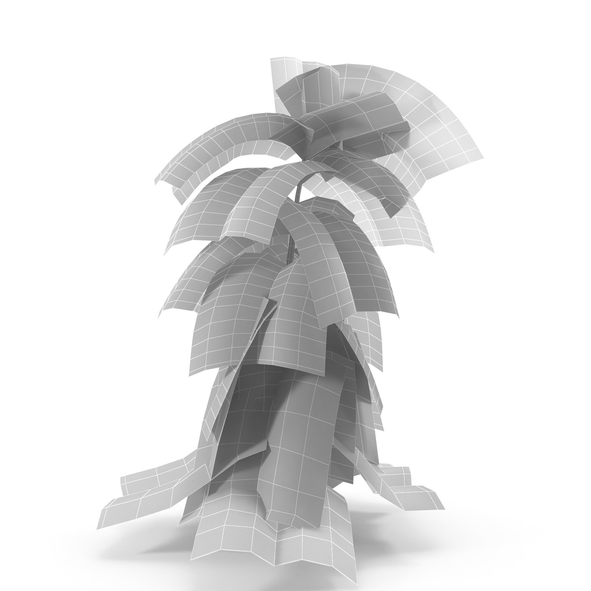 Withered potato tuber 3 3D model_8