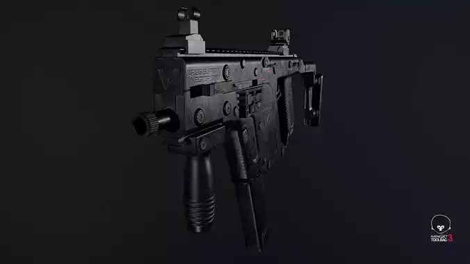 Kriss Vector PBR Low-Poly Game Ready