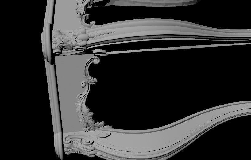  TOILET TABLE 3D model_4