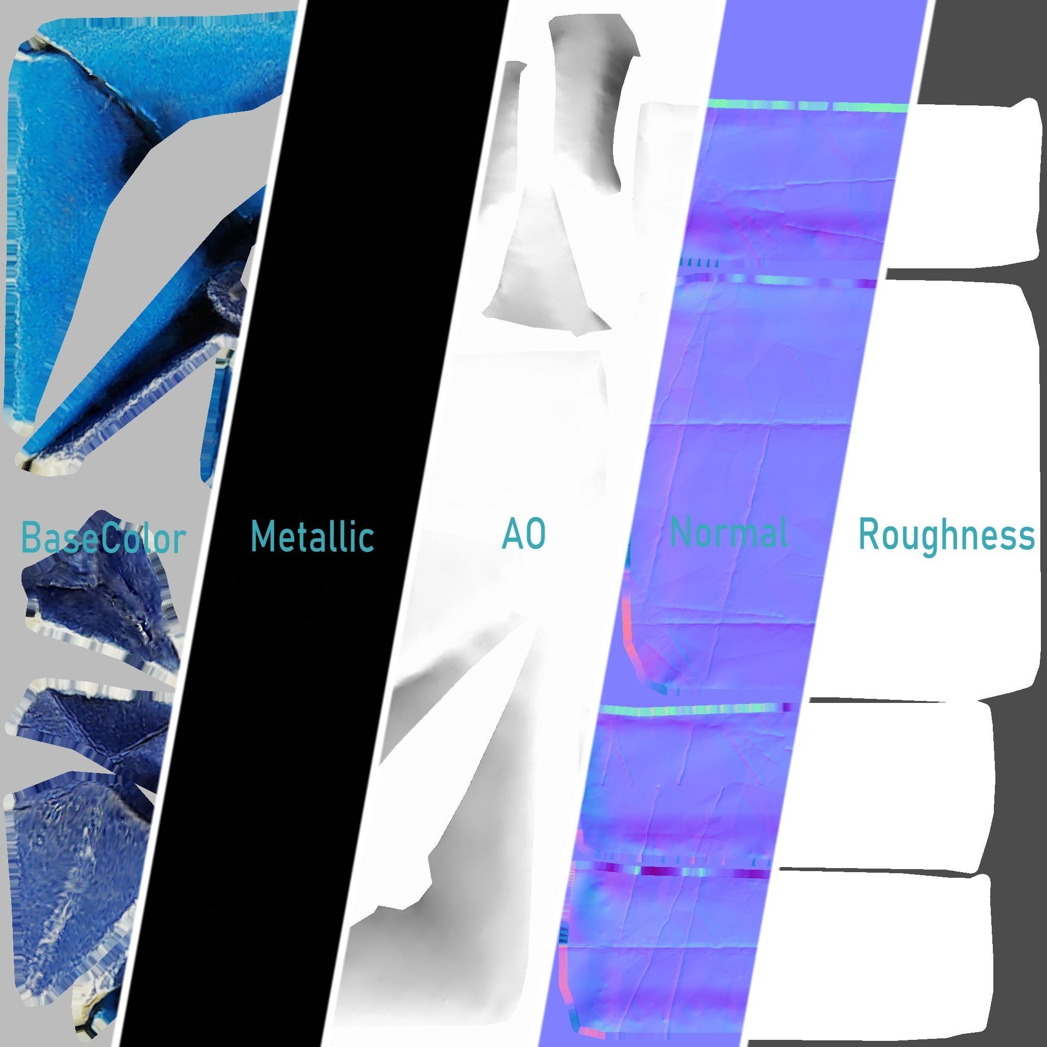 Box with Crane Origami Low-poly 3D model_50