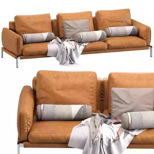 Flexform Romeo Compact Leather 3 set