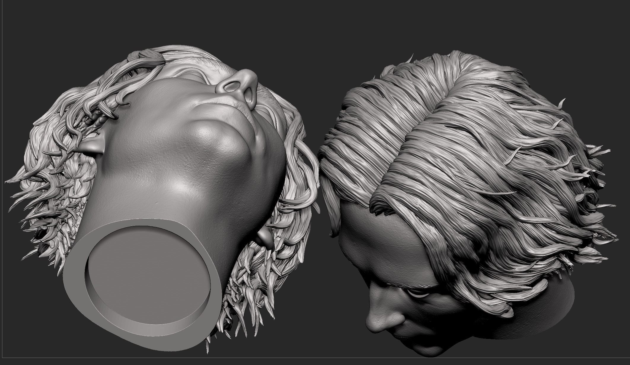 Timothee Chalamet Head 3D print model_8