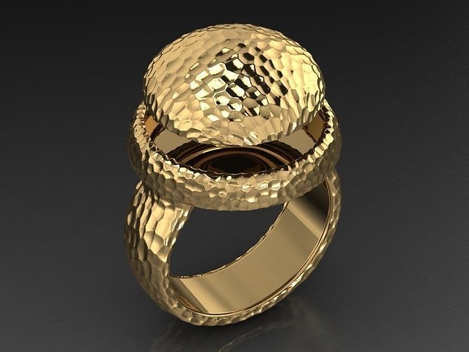 gravel ring 3D print model