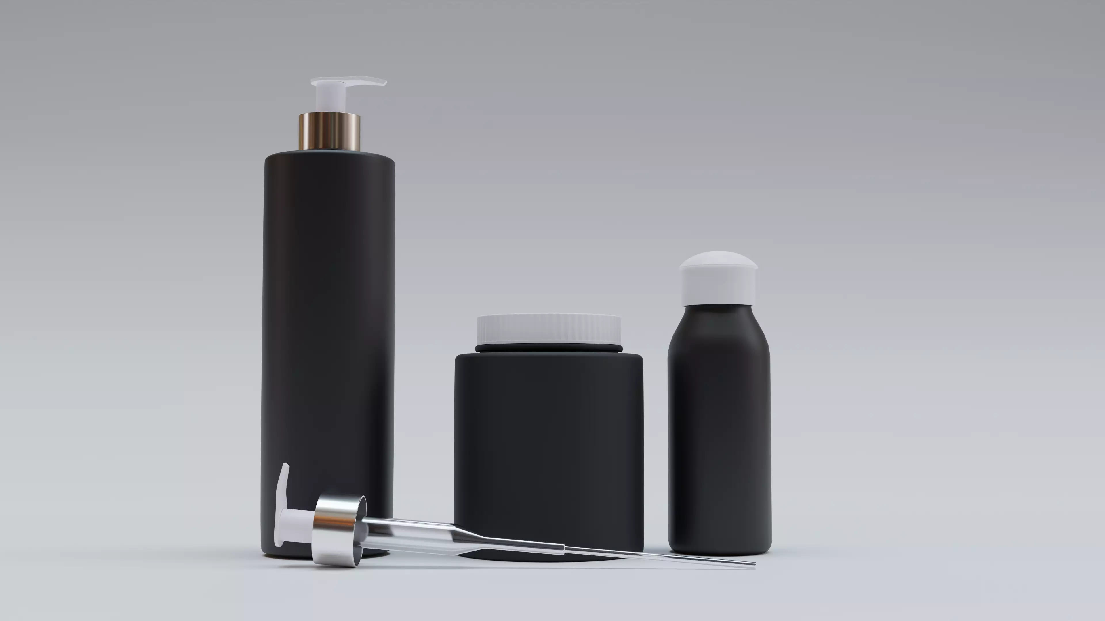 bottle models 3D model
