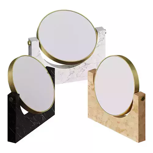 Pepe Marble Mirror 3D model