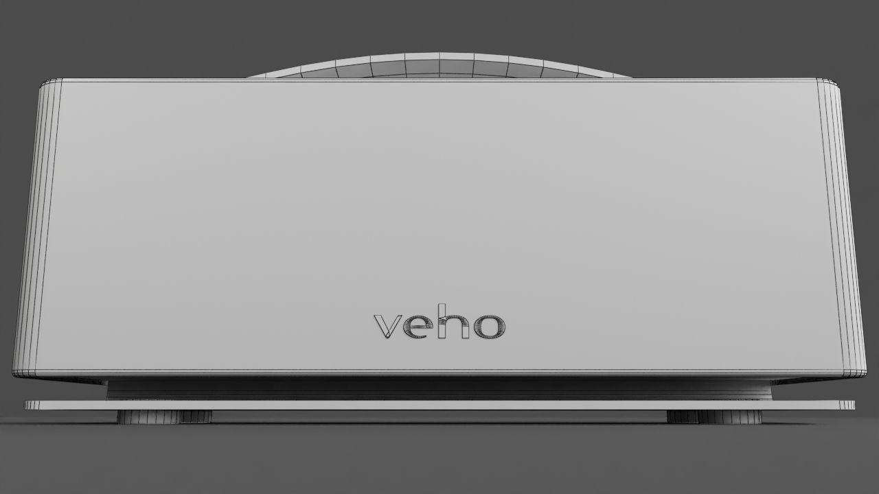 Portable Speaker - Veho M1 Low-poly 3D model_15
