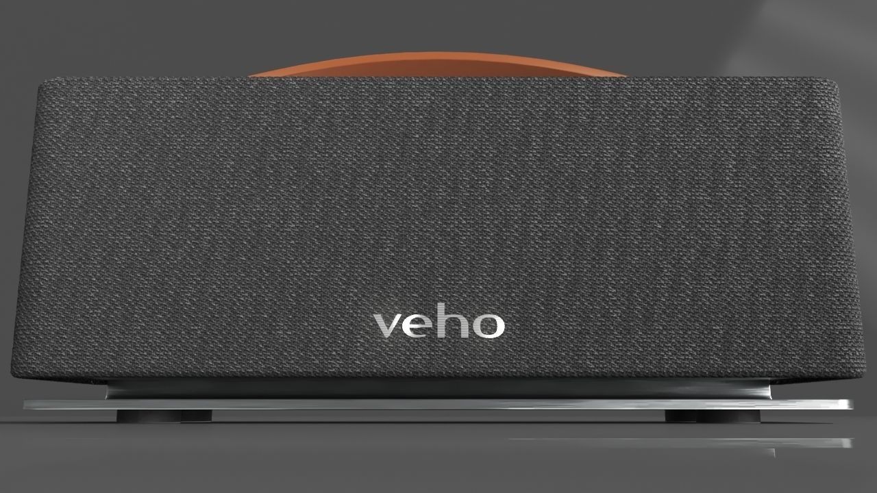 Portable Speaker - Veho M1 Low-poly 3D model_14