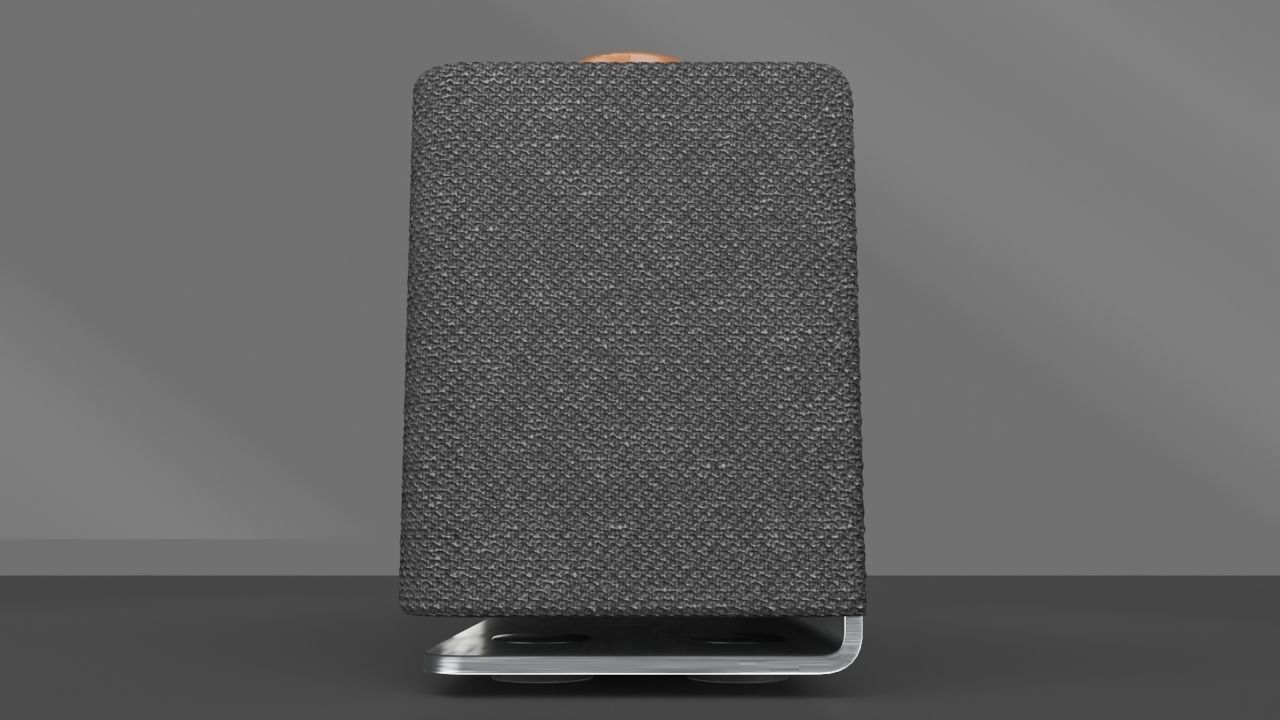 Portable Speaker - Veho M1 Low-poly 3D model_10