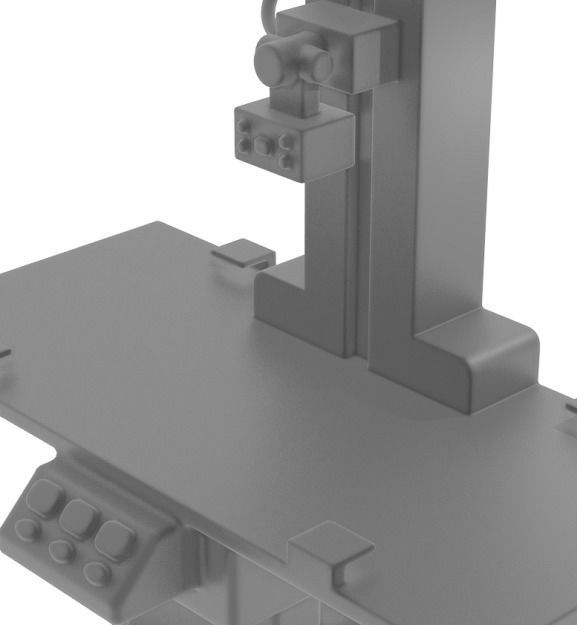 X-Ray Machine Low-poly 3D model_2