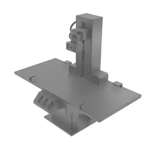 X-Ray Machine Low-poly 3D model