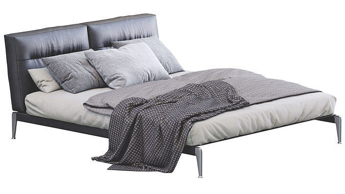 Adda Bed By Flexform 3D model 2