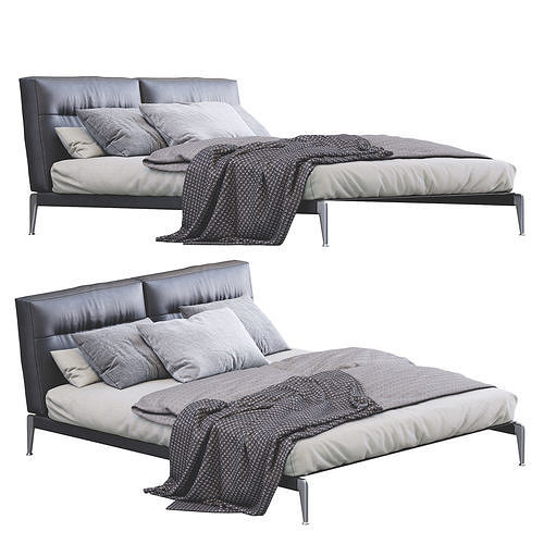 Adda Bed By Flexform 3D model 5