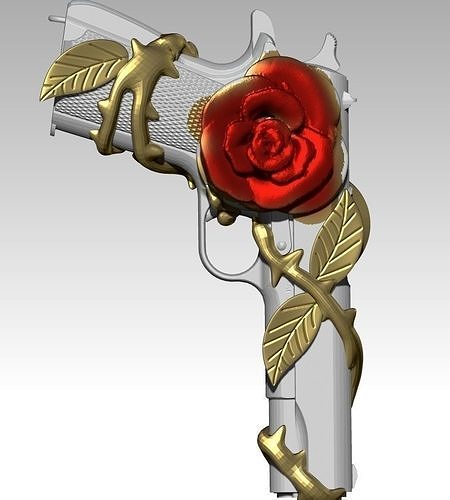 Guns n Roses pendant by LH 3D print model