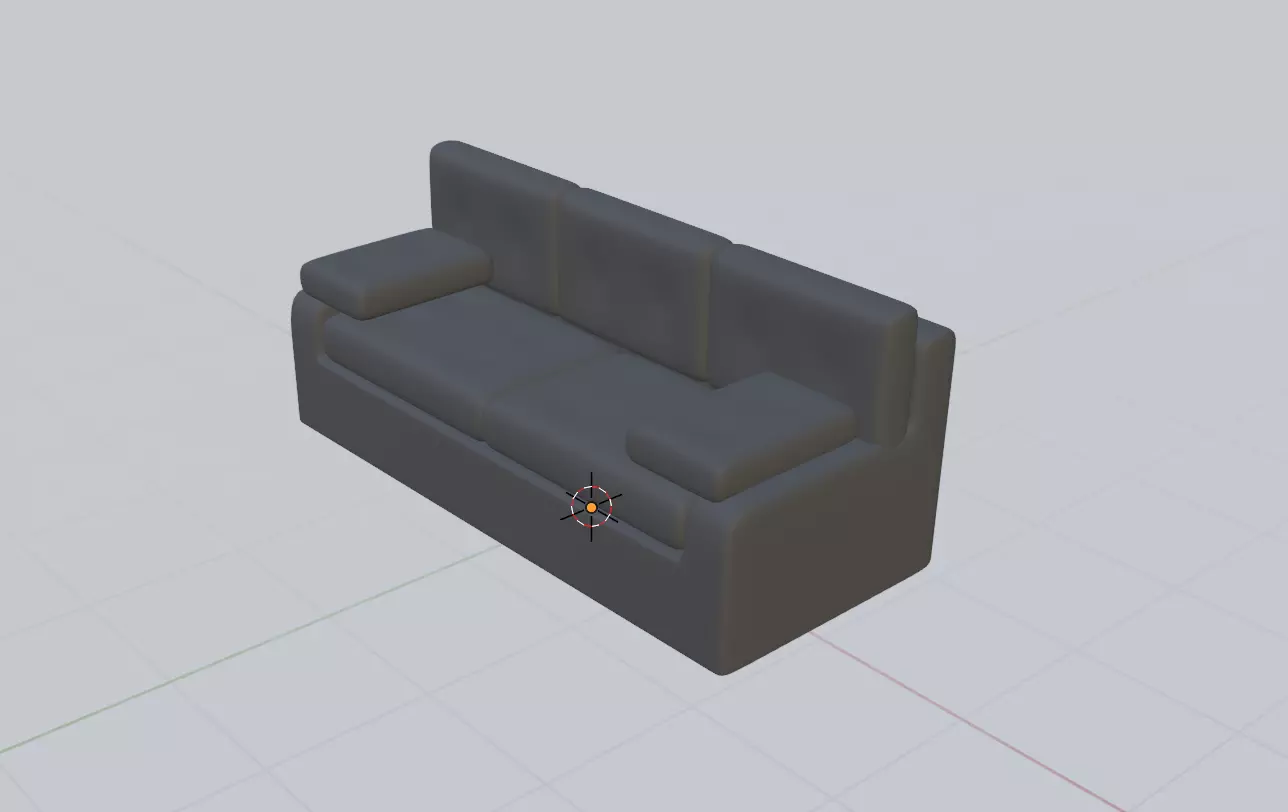 Sofa Free 3D model Free 3D model_0