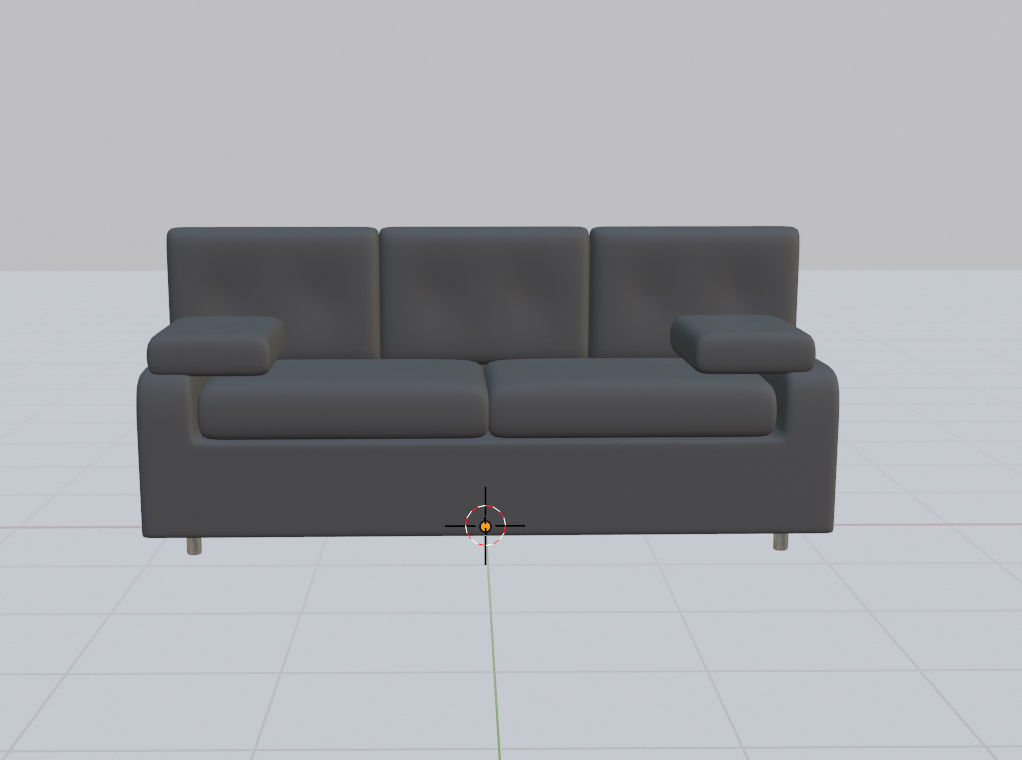 Sofa Free 3D model Free 3D model_2
